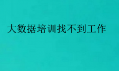 大数据培训找不到工作(学完大数据找不到工作)